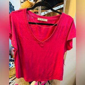 We the Free Fuschia Tee